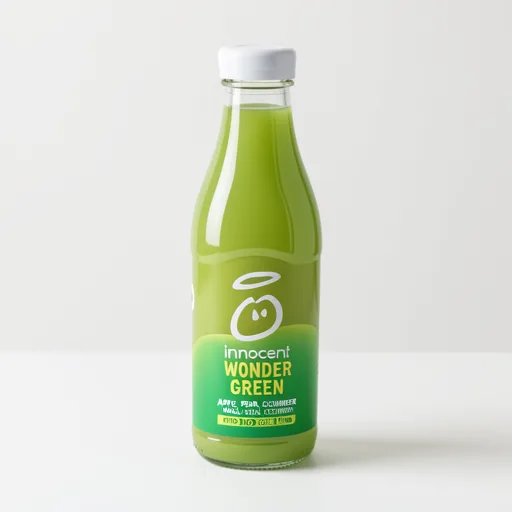 Innocent Plus Green Alert, Apple, Pear, Cucumber & Matcha Juice with Vitamins 750ml