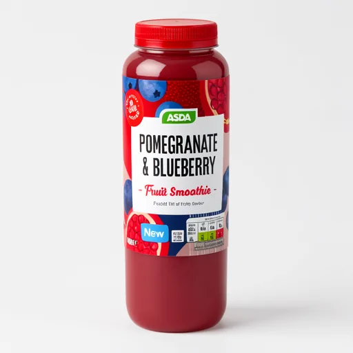 ASDA Pomegranate & Blueberry Fruit Smoothie 750ml