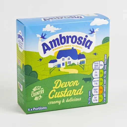Ambrosia Devon Custard Dessert Carton 500g