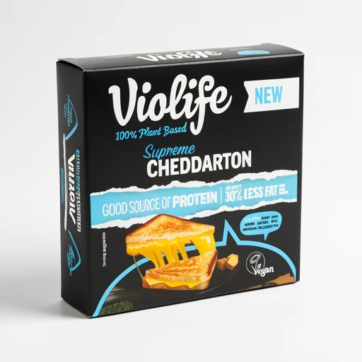 Violife Supreme Cheddarton Cheese alternative with protein 200G