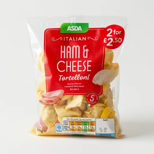 ASDA Ham & Cheese Tortelloni 300g