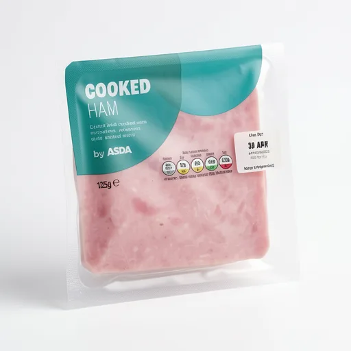 ASDA Cooked Ham 125g
