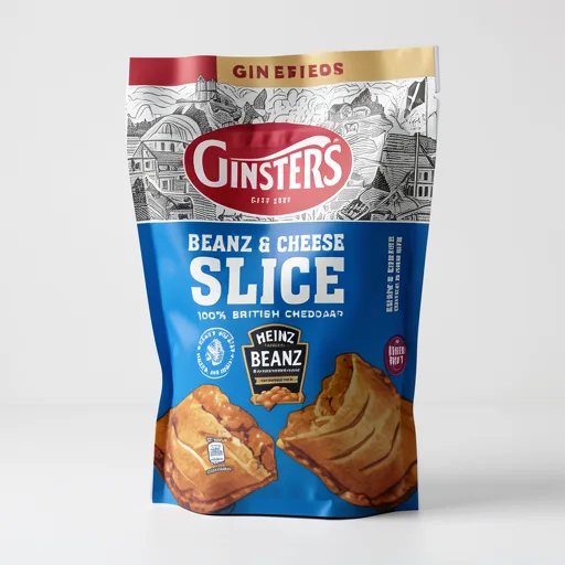 Ginsters Beanz & Cheese Slice, Limited Edition 170g