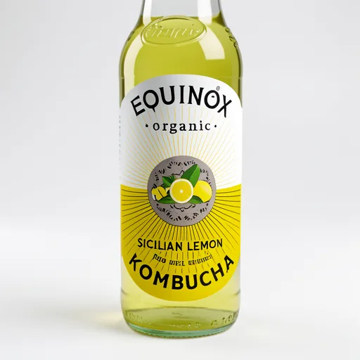 Equinox Organic Sicilian Lemon Kombucha 275ml