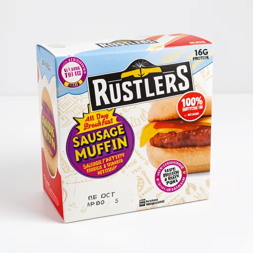 Rustlers All Day Breakfast Sausage Muffin 155g
