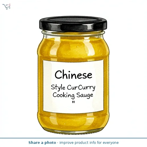 Chinese Style Curry Cooking Sauce