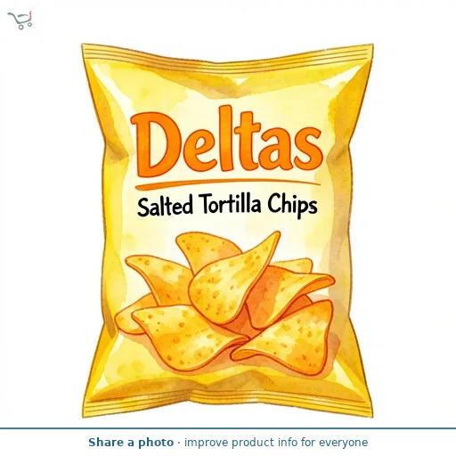 Deltas Salted Tortilla Chips