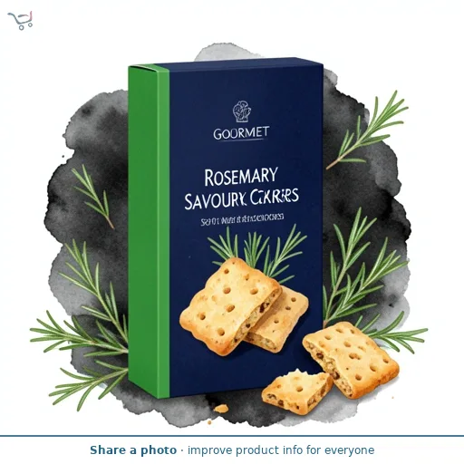 Gourmet Rosemary Savoury Crackers