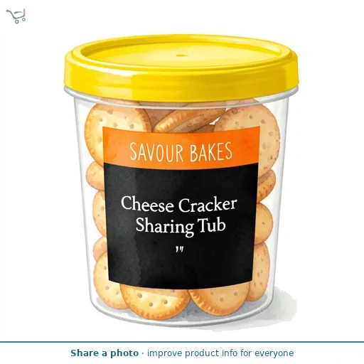 Cheese Cracker Sharing Tub