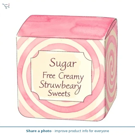 Sugar Free Creamy Strawberry Sweets