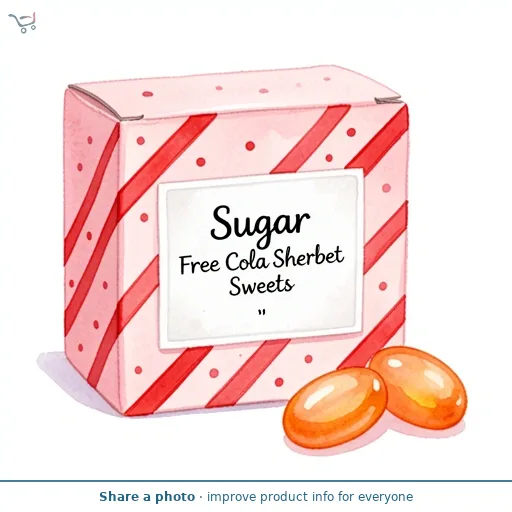 Sugar Free Cola Sherbet Sweets