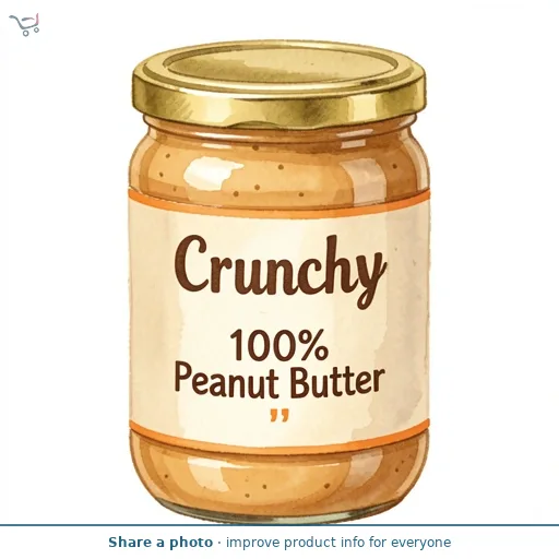 Crunchy 100% Peanut Butter