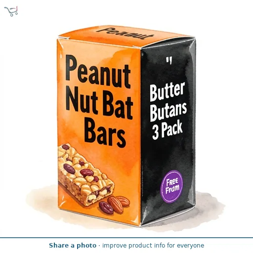 Peanut Butter Nut Bars 3 Pack