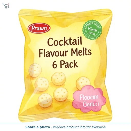 Prawn Cocktail Flavour Melts 6 Pack