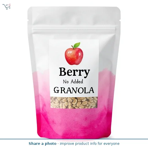 Apple & Berry No Added Sugar Granola