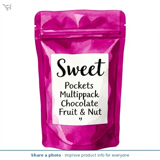 Sweet Pockets Multipack Chocolate Fruit & Nut