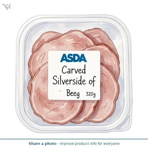 ASDA Carved Silverside of Beef 320g