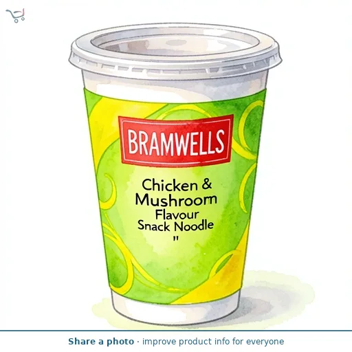 Chicken & Mushroom Flavour Snack Noodle