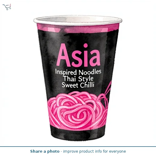 Asia Inspired Noodles Thai Style Sweet Chilli
