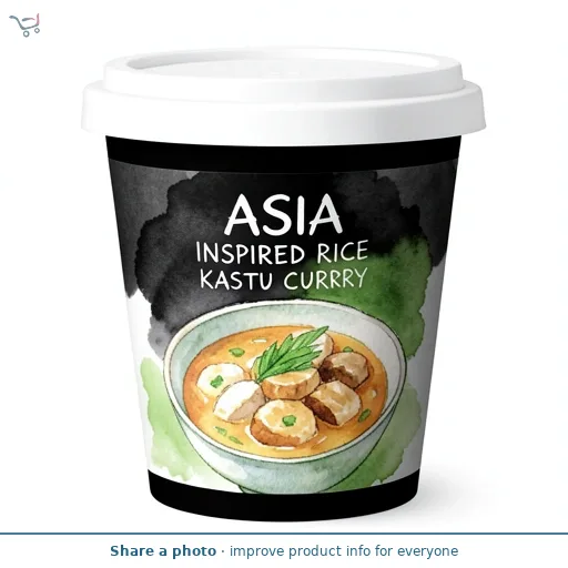 Asia Inspired Rice Japanese Katsu Curry