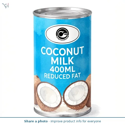 Coconut Milk 400ml Reduced Fat