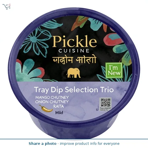 Pickle Tray Dip Selection Trio