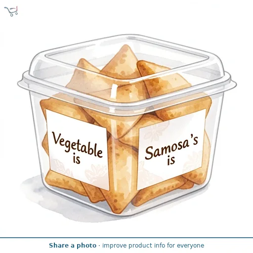 Vegetable Samosa's