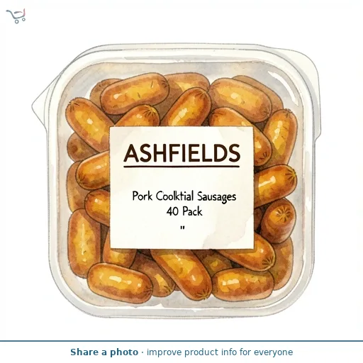 Pork Cocktail Sausages 40 Pack