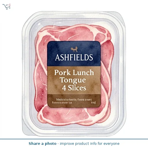 Pork Lunch Tongue 4 Slices