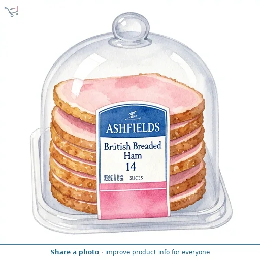 British Breaded Ham 14 Slices