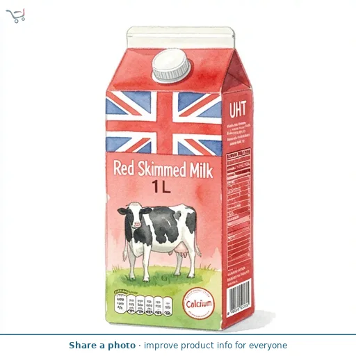 UHT Red Skimmed Milk