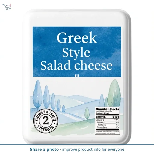Greek Style Salad cheese