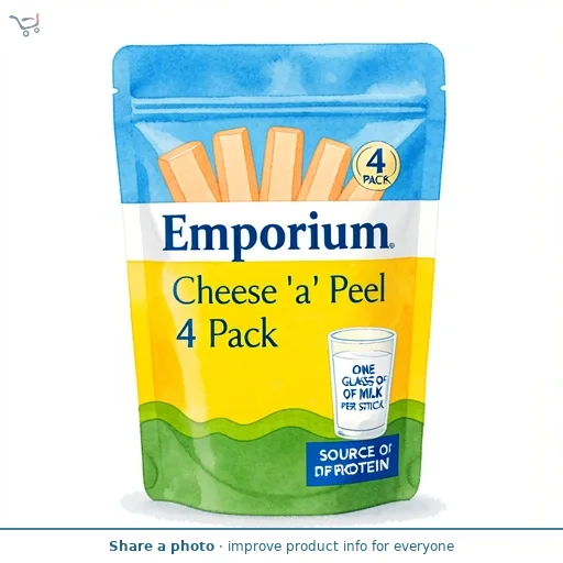 Cheese 'a' Peel 4 Pack