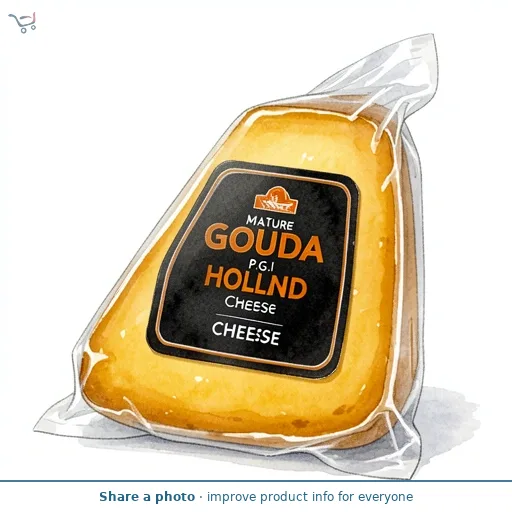 Extra Mature Gouda Holland P.G.I Cheese
