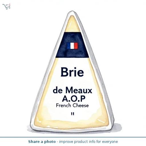 Brie de Meaux A.O.P French Cheese