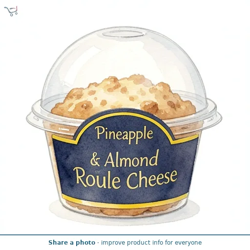 Pineapple & Almond Mini Roule Cheese