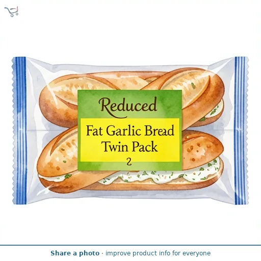 Reduced Fat Garlic Bread Twin Pack