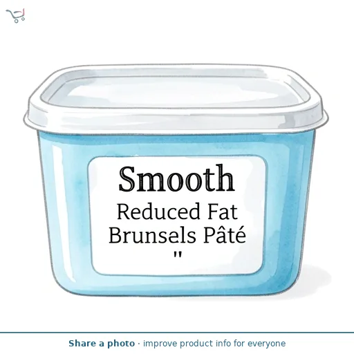 Smooth Reduced Fat Brussels Pâté