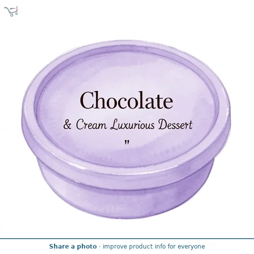 Chocolate & Cream Luxurious Dessert