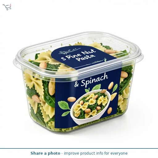 Spinach & Pine Nut Pasta