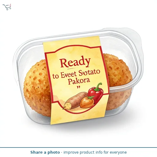 Ready to Eat Sweet Potato Pakora