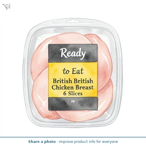 Ready to Eat British Chicken Breast 6 Slices