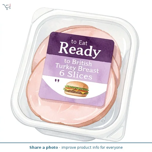 Ready to Eat British Turkey Breast 6 Slices