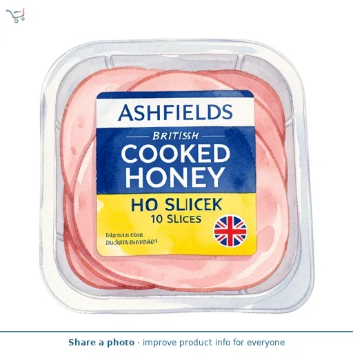 British Cooked Honey Ham 10 Slices