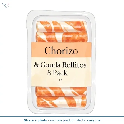 Chorizo & Gouda Rollitos 8 Pack