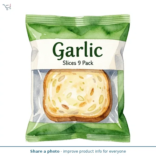 Garlic Slices 9 Pack