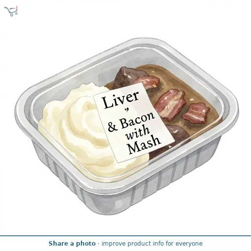 Liver & Bacon with Mash