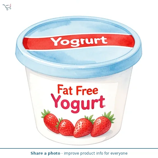 Strawberry Fat Free Yogurt