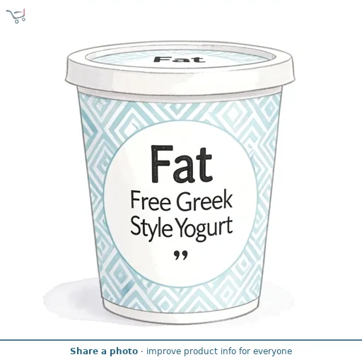 Fat Free Greek Style Yogurt