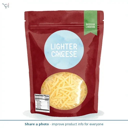 Grated Lighter Cheddar Cheese